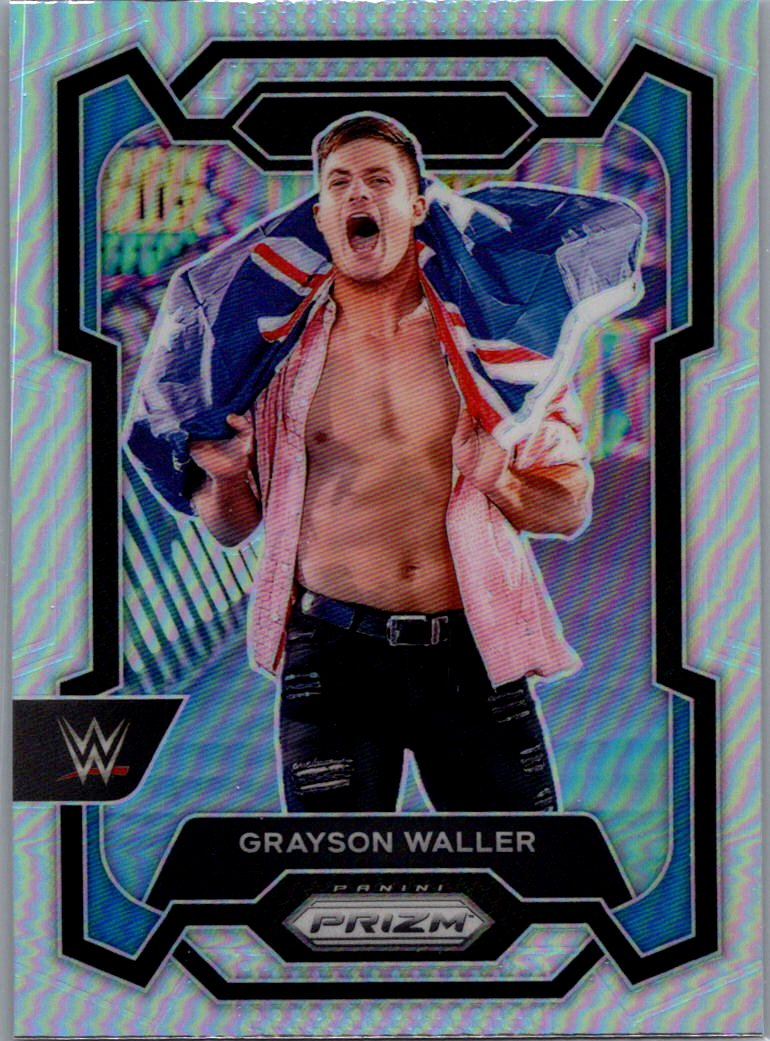 2024 Panini Prizm WWE - Silver Prizms Grayson Waller #154 front