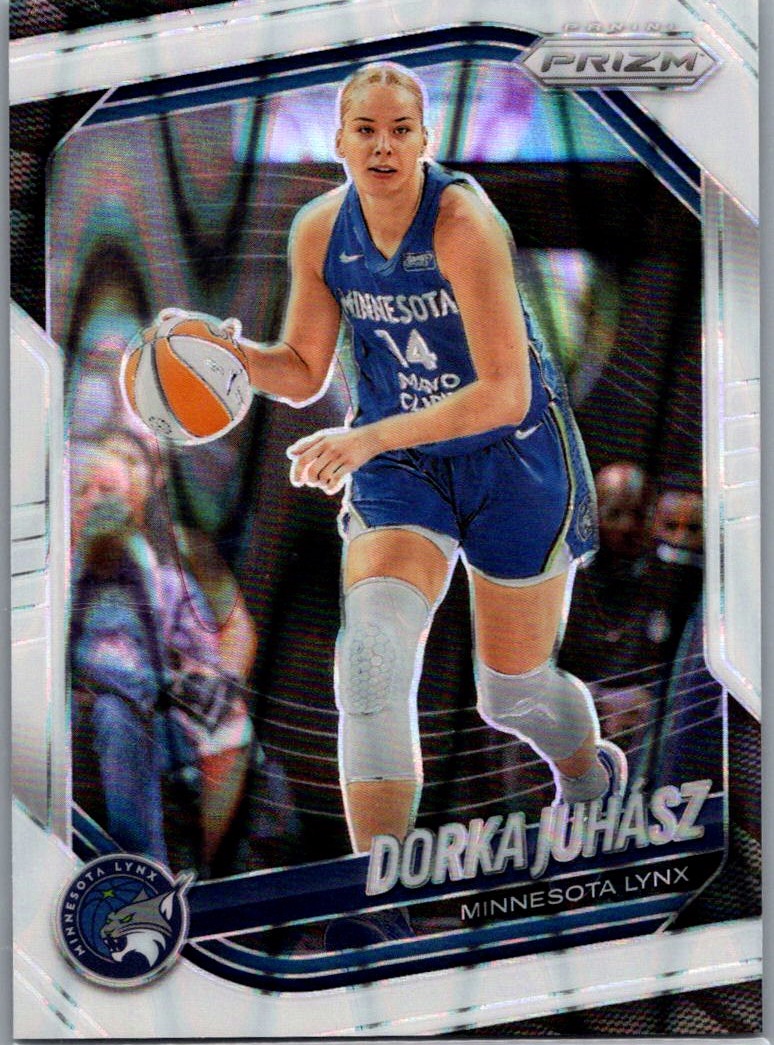 2025 Panini Prizm WNBA - White Seismic Prizms Dorka Juhasz #109 front