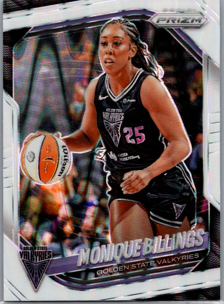 2025 Panini Prizm WNBA - White Seismic Prizms Monique Billings #99 front