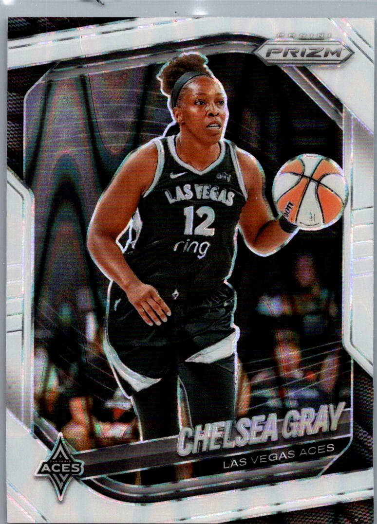 2025 Panini Prizm WNBA - White Seismic Prizms Chelsea Gray #111 front