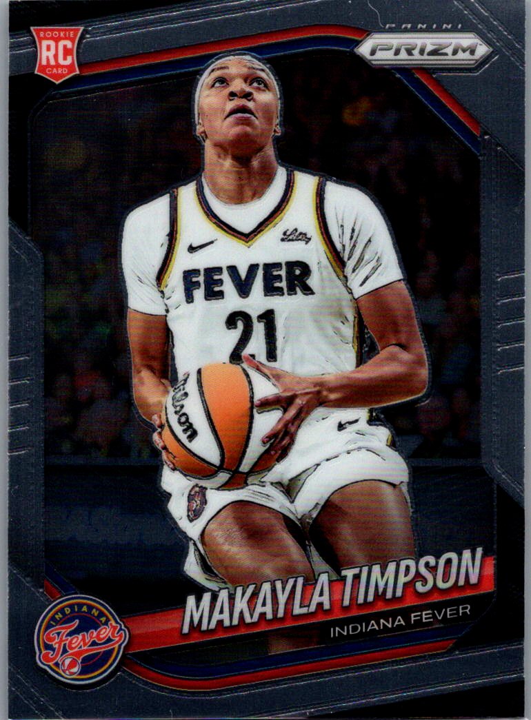 2025 Panini Prizm WNBA Makayla Timpson #14 RC front