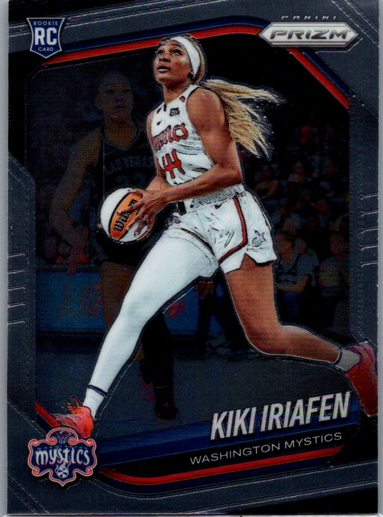 2025 Panini Prizm WNBA Kiki Iriafen #72 RC front