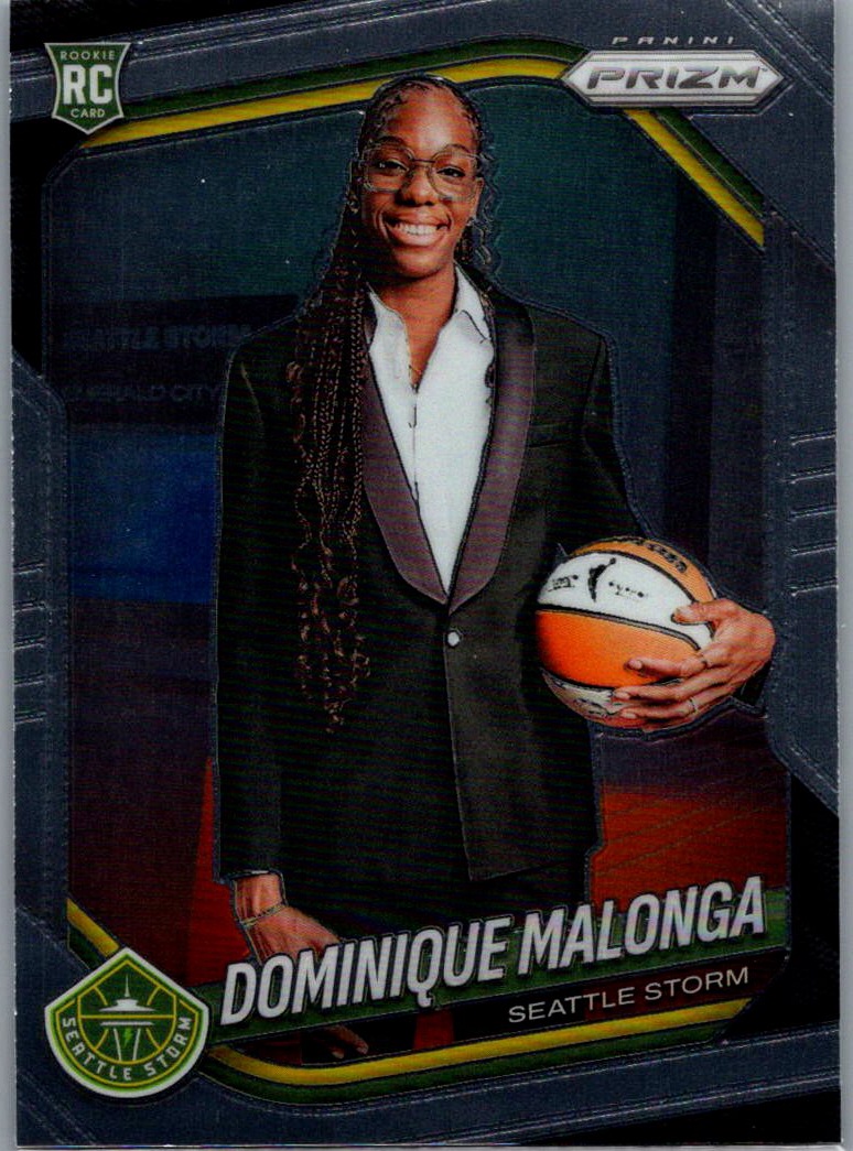 2025 Panini Prizm WNBA Dominique Malonga #144 RC front