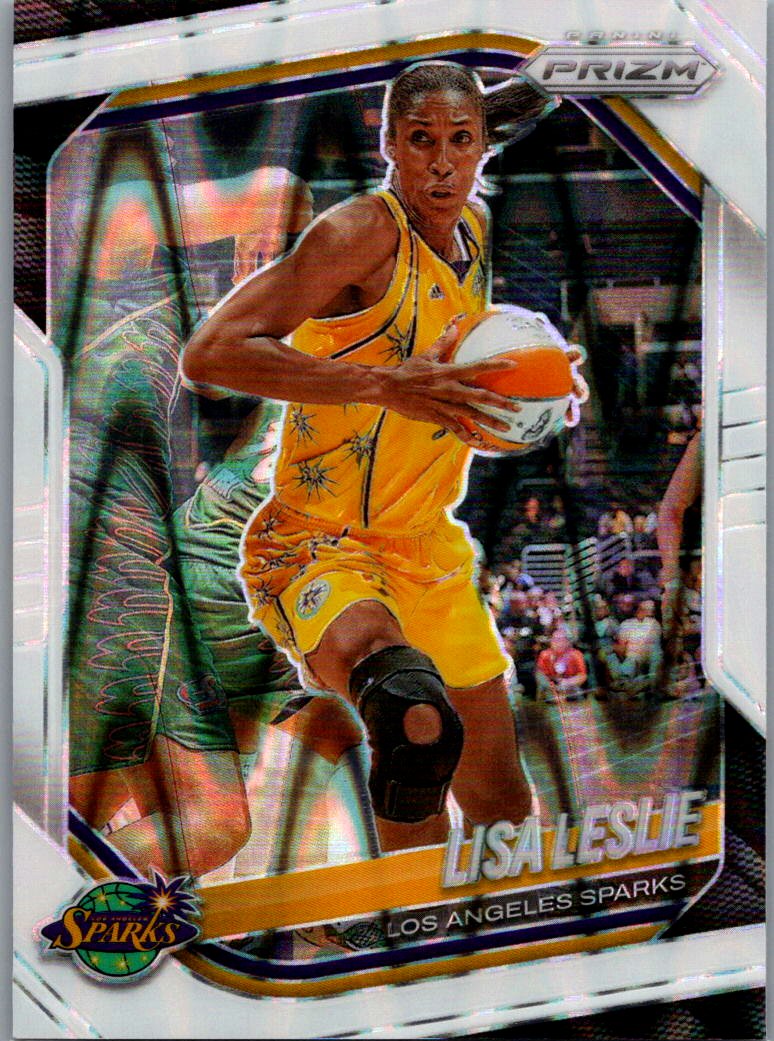 2025 Panini Prizm WNBA - White Seismic Prizms Lisa Leslie #106 front