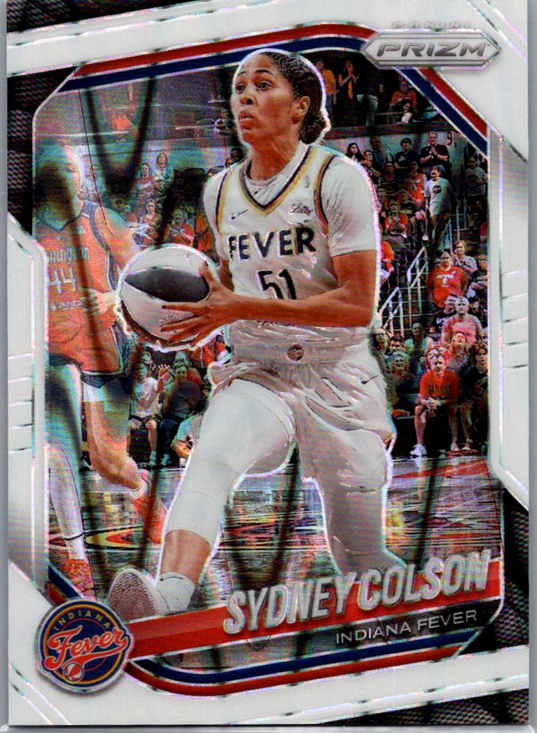 2025 Panini Prizm WNBA - White Seismic Prizms Sydney Colson #1 front