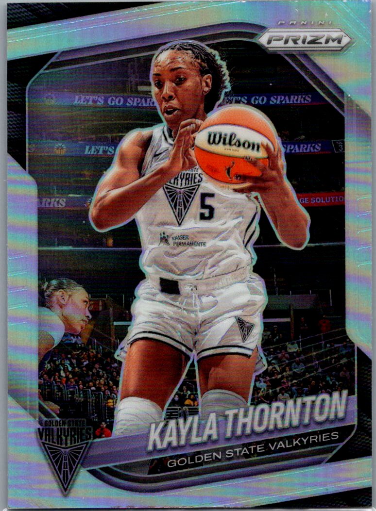 2025 Panini Prizm WNBA - Silver Prizms Kayla Thornton #17 front