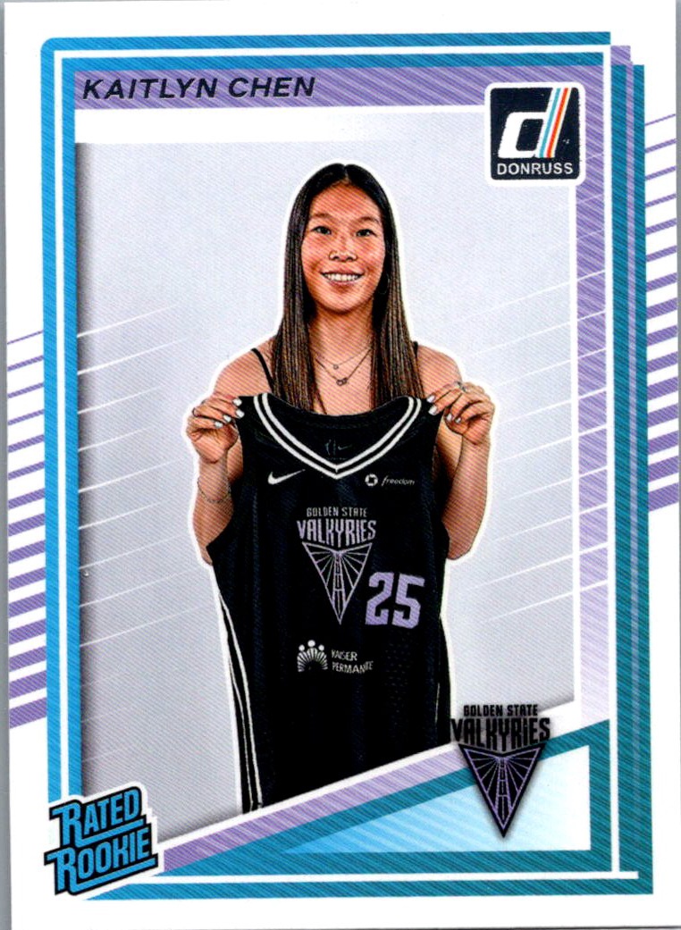 2025 Donruss WNBA Kaitlyn Chen #90 RC front