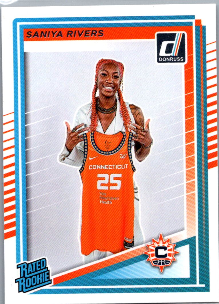 2025 Donruss WNBA Saniya Rivers #92 RC front