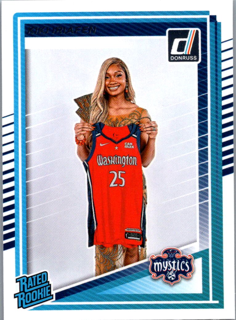 2025 Donruss WNBA Kiki Iriafen #94 RC front