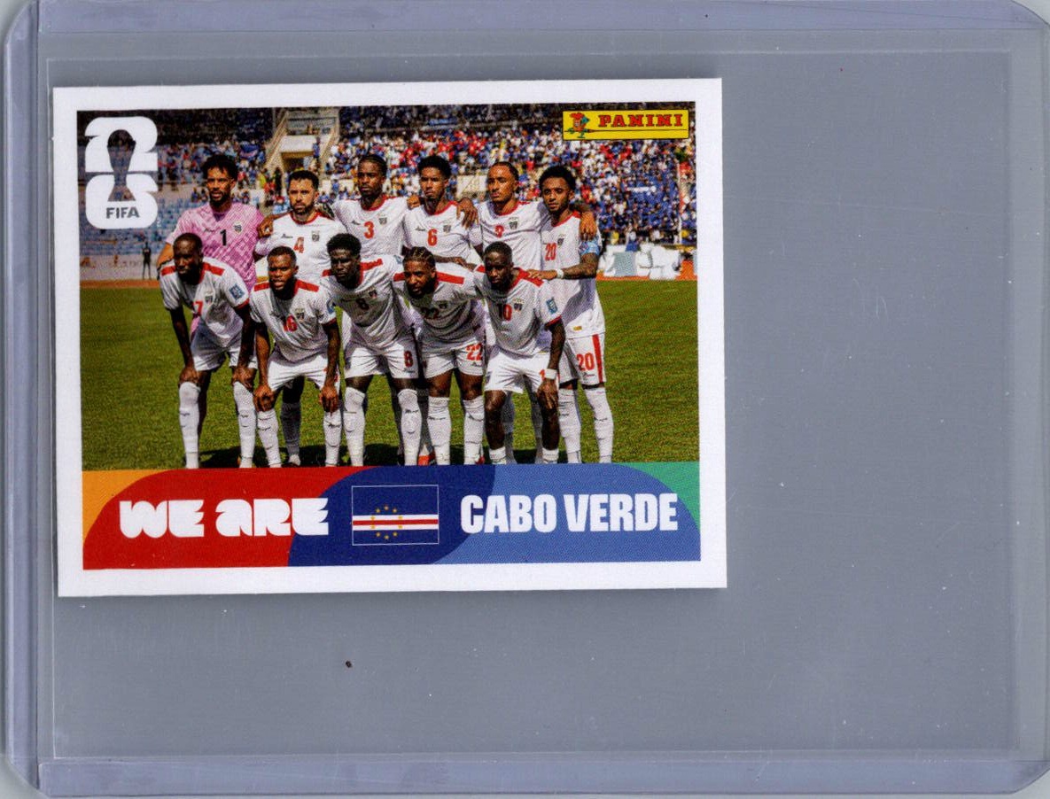 2026 Panini FIFA World Cup Stickers International Edition ("Printed in Italy" Back) Team Photo #CPV13 front