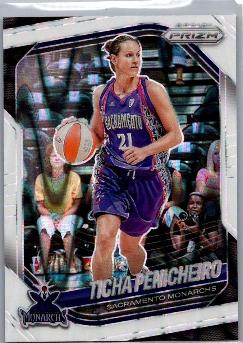 2025 Panini Prizm WNBA - White Seismic Prizms Ticha Penicheiro #65 front