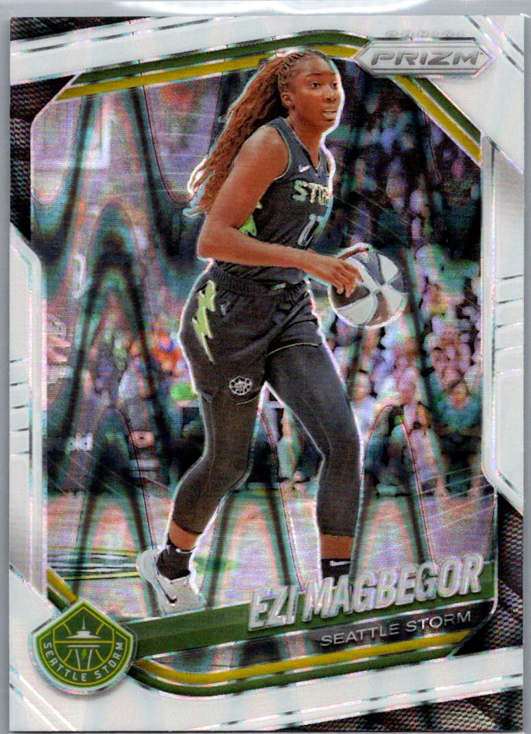 2025 Panini Prizm WNBA - White Seismic Prizms Ezi Magbegor #36 front