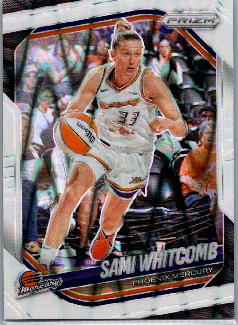 2025 Panini Prizm WNBA - White Seismic Prizms Sami Whitcomb #108 front