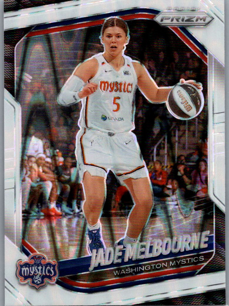 2025 Panini Prizm WNBA - White Seismic Prizms Jade Melbourne #128 front