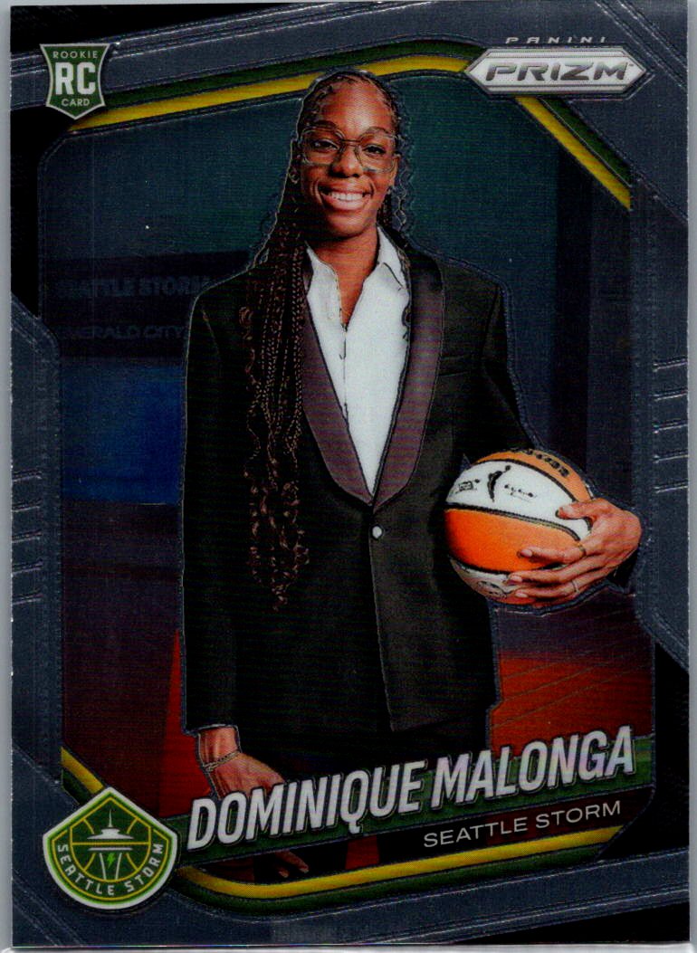 2025 Panini Prizm WNBA Dominique Malonga #144 RC front
