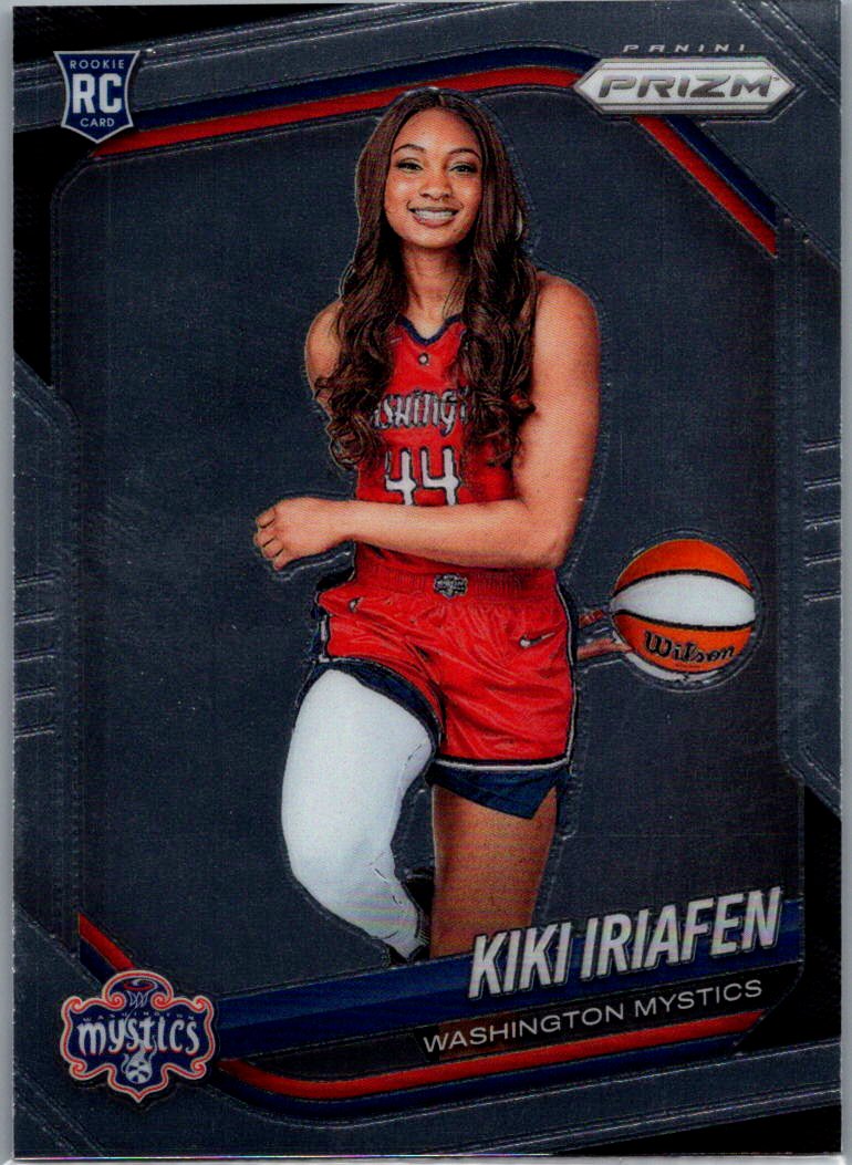 2025 Panini Prizm WNBA Kiki Iriafen #149 RC front