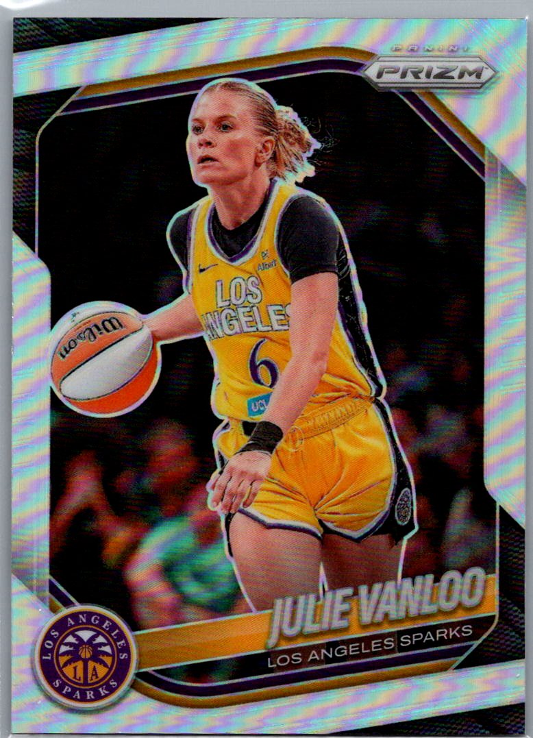2025 Panini Prizm WNBA - Silver Prizms Julie Vanloo #132 front