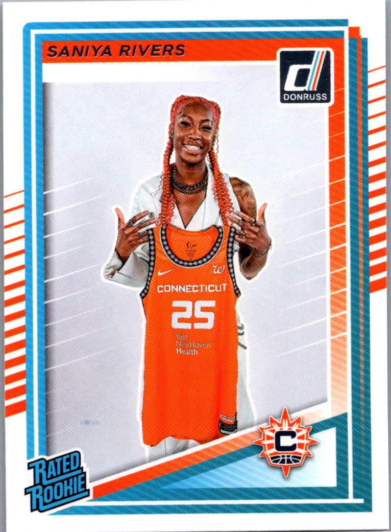 2025 Donruss WNBA Saniya Rivers #92 RC front