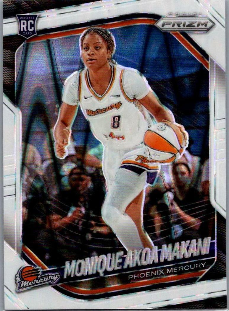 2025 Panini Prizm WNBA - White Seismic Prizms Monique Akoa Makani #98 front
