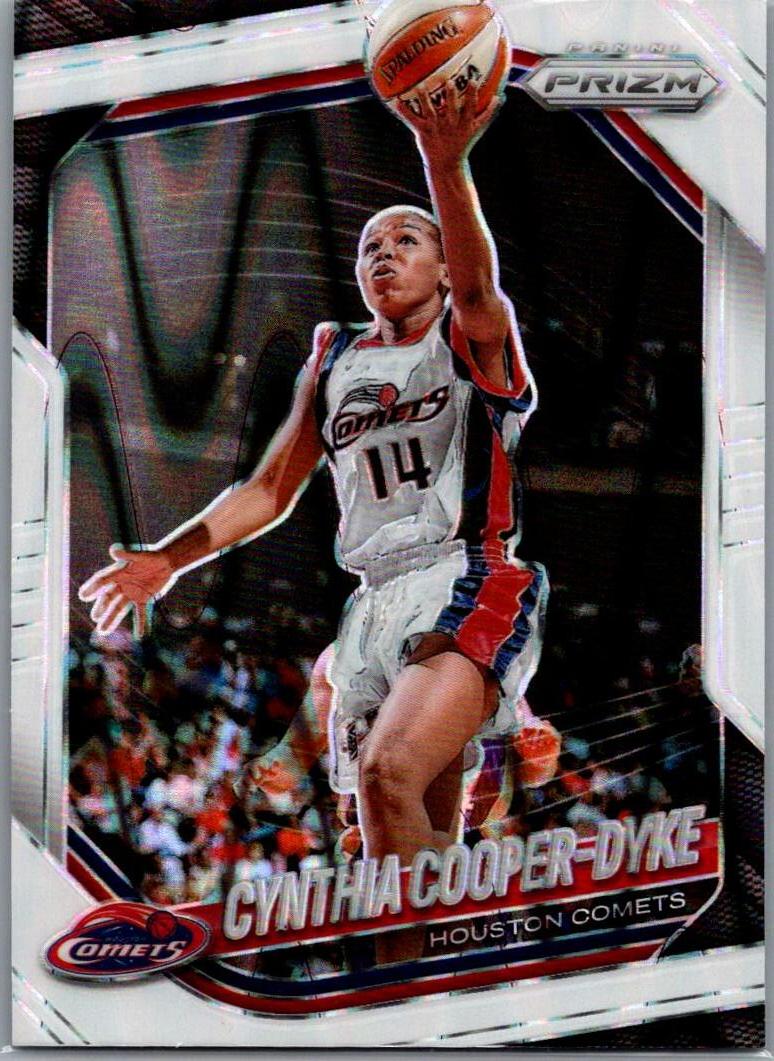 2025 Panini Prizm WNBA - White Seismic Prizms Cynthia Cooper-Dyke #71 front