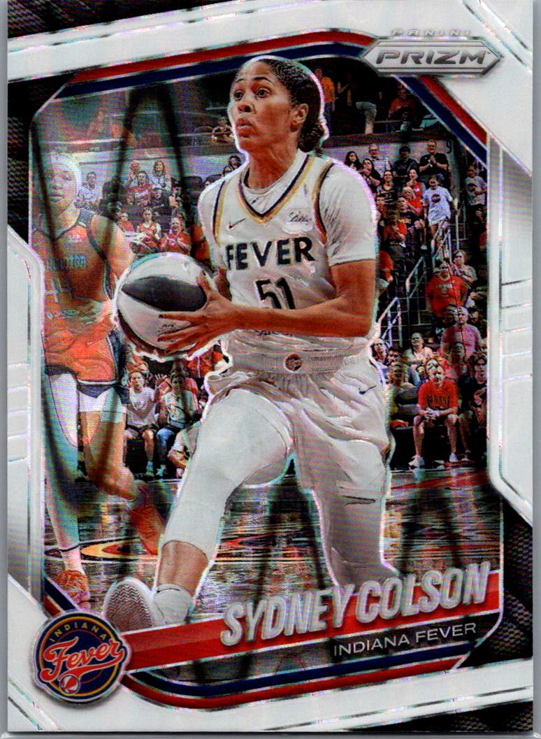 2025 Panini Prizm WNBA - White Seismic Prizms Sydney Colson #1 front