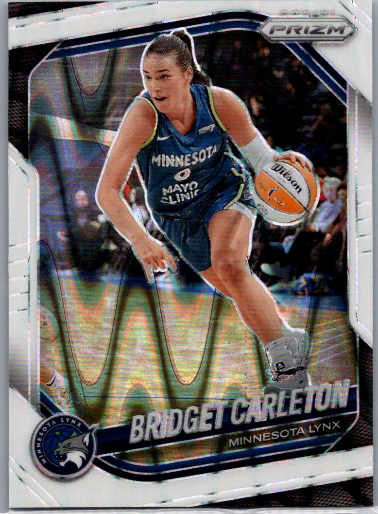 2025 Panini Prizm WNBA - White Seismic Prizms Bridget Carleton #88 front
