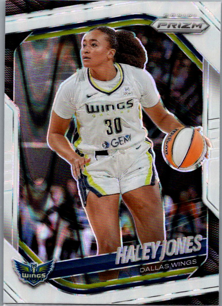 2025 Panini Prizm WNBA - White Seismic Prizms Haley Jones #43 front