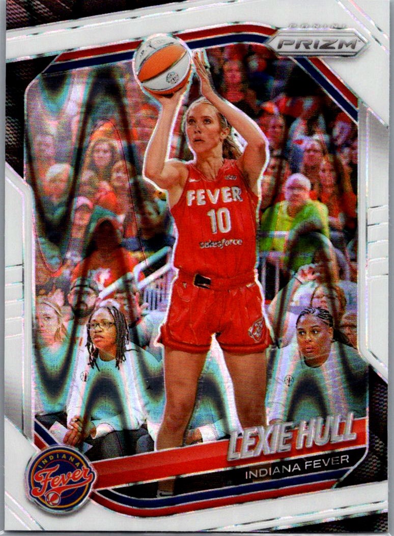2025 Panini Prizm WNBA - White Seismic Prizms Lexie Hull #51 front