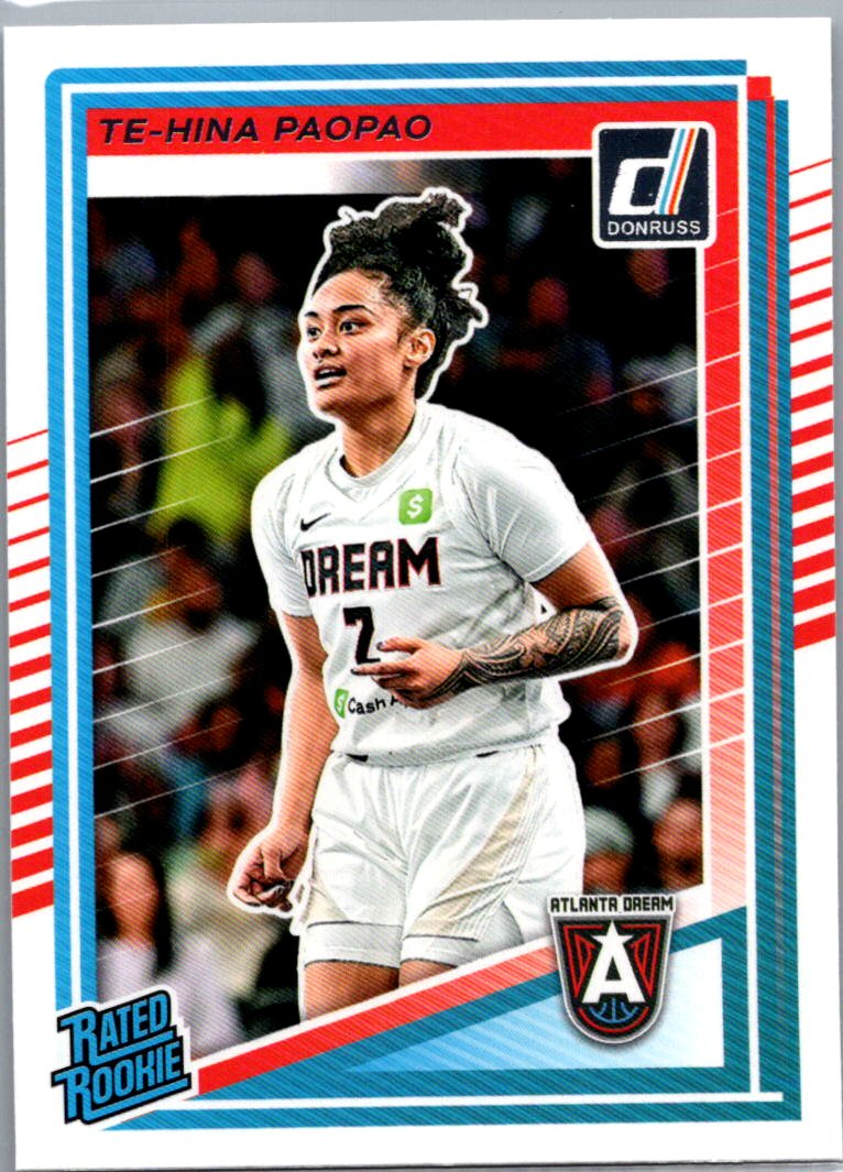 2025 Donruss WNBA Te-Hina Paopao #91 RC front