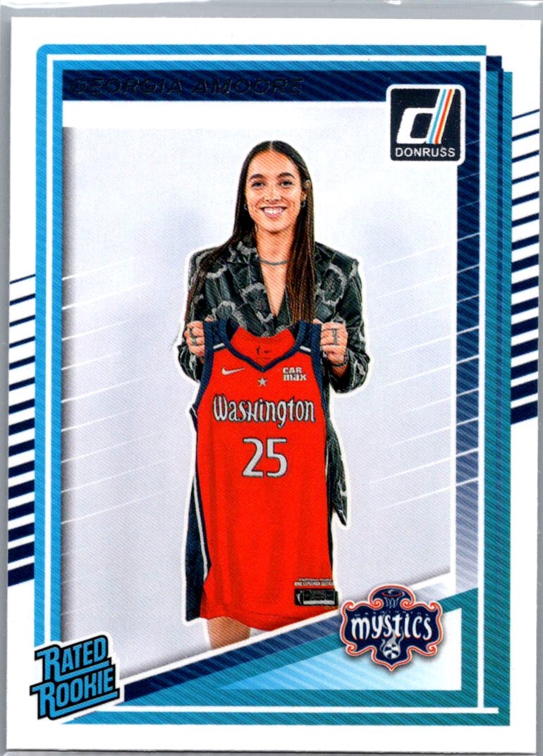 2025 Donruss WNBA Georgia Amoore #96 RC front