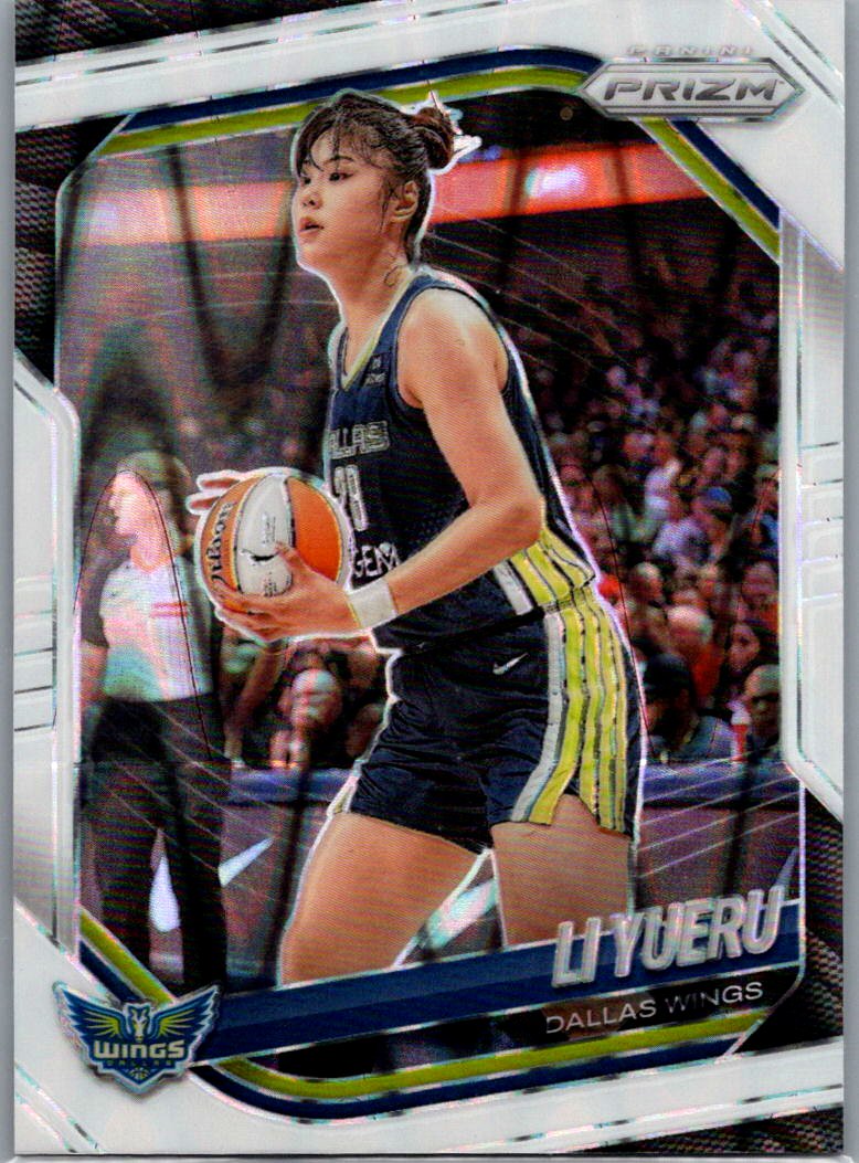 2025 Panini Prizm WNBA - White Seismic Prizms Li Yueru #28 front