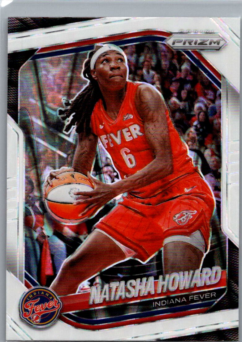 2025 Panini Prizm WNBA - White Seismic Prizms Natasha Howard #54 front