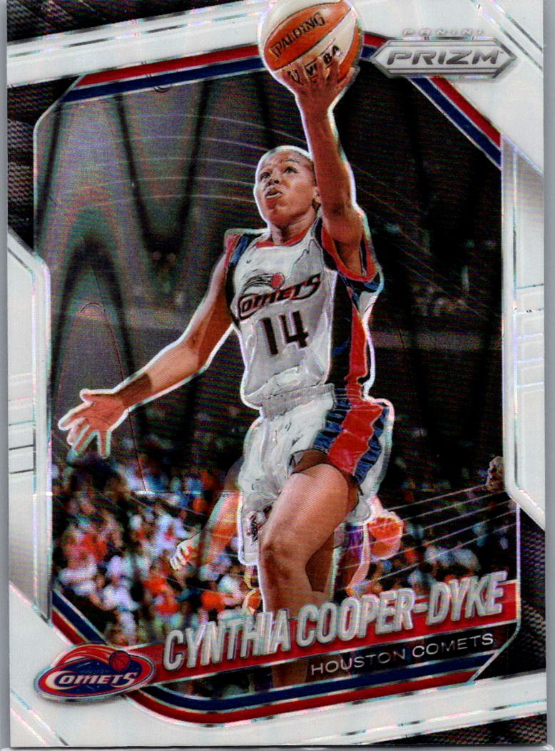 2025 Panini Prizm WNBA - White Seismic Prizms Cynthia Cooper-Dyke #71 front