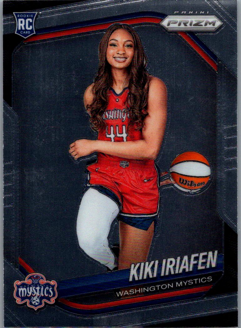 2025 Panini Prizm WNBA Kiki Iriafen #149 RC front