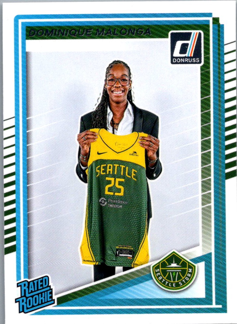 2025 Donruss WNBA Dominique Malonga #89 RC front