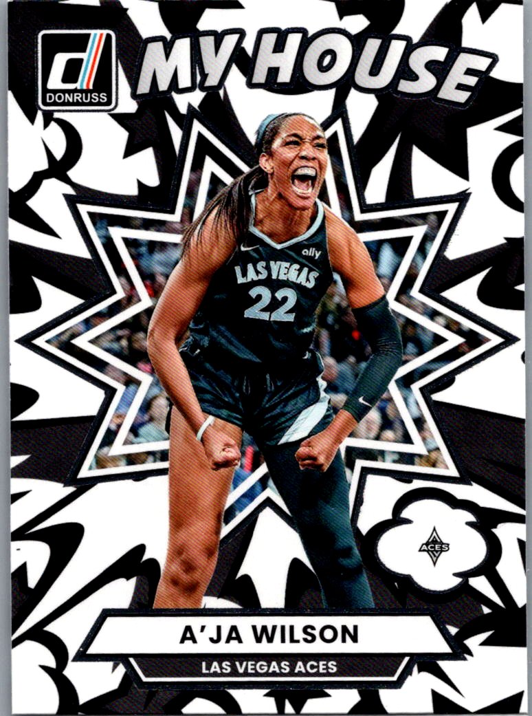 2025 Donruss WNBA - My House A'ja Wilson #5 front