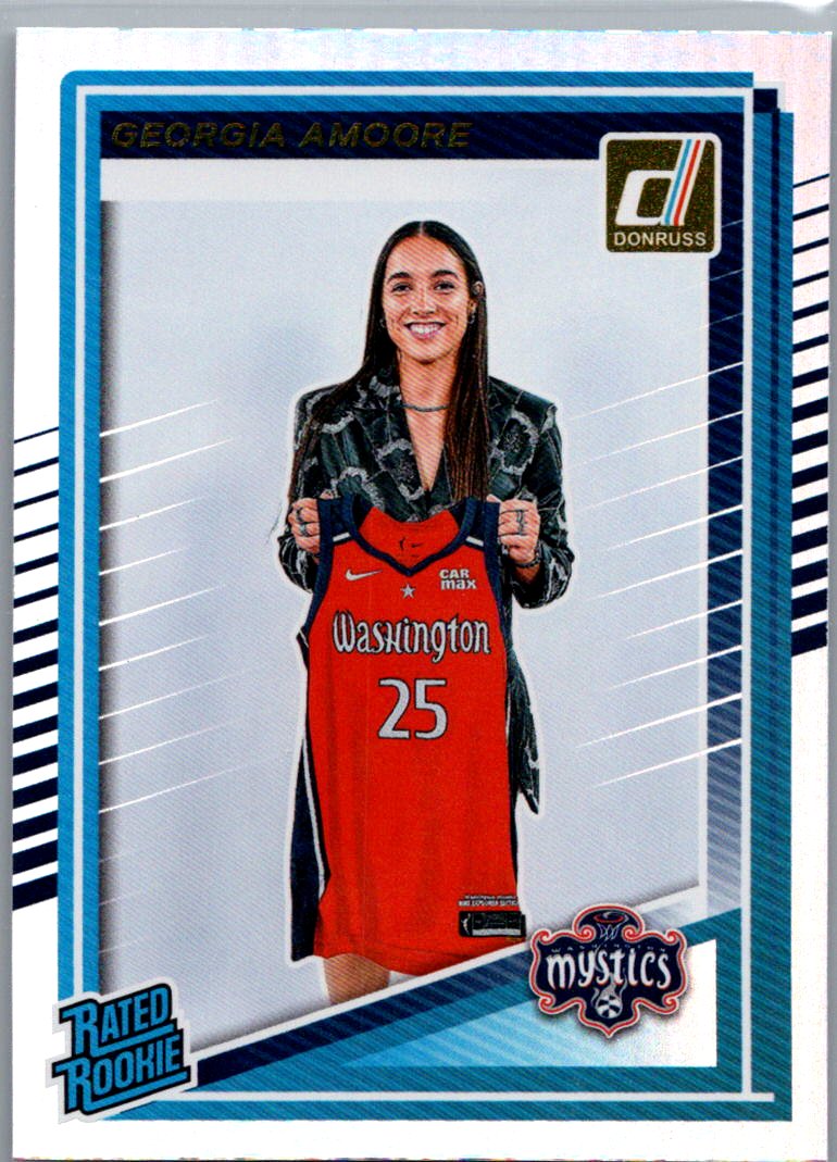 2025 Donruss WNBA - Holo Georgia Amoore #96 front