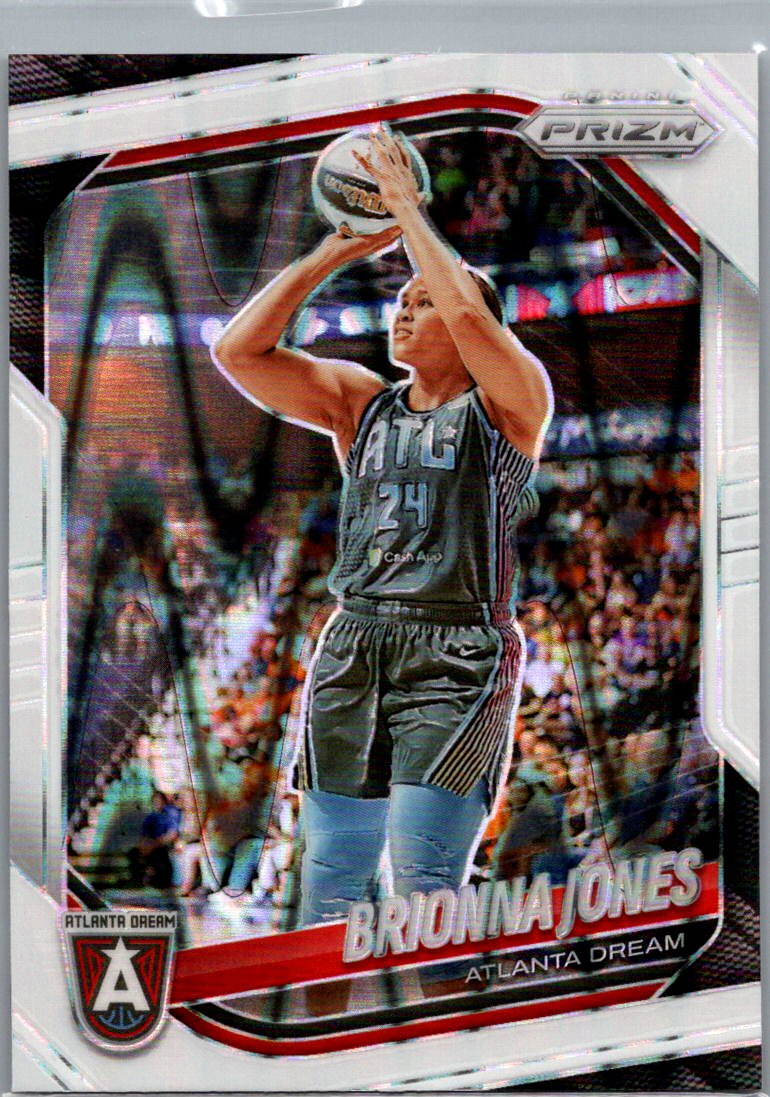 2025 Panini Prizm WNBA - White Seismic Prizms Brionna Jones #107 front