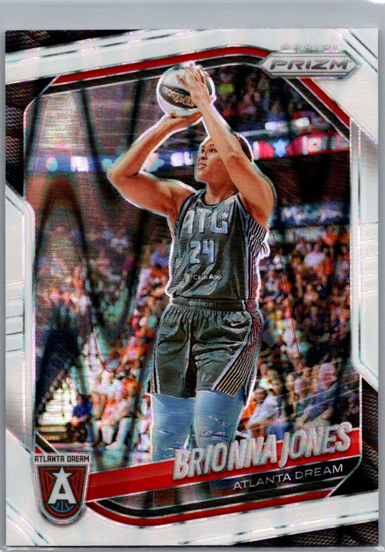 2025 Panini Prizm WNBA - White Seismic Prizms Brionna Jones #107 front