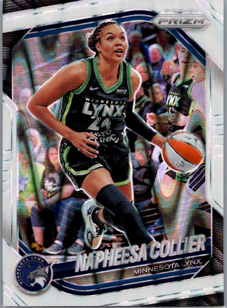 2025 Panini Prizm WNBA - White Seismic Prizms Napheesa Collier #8 front