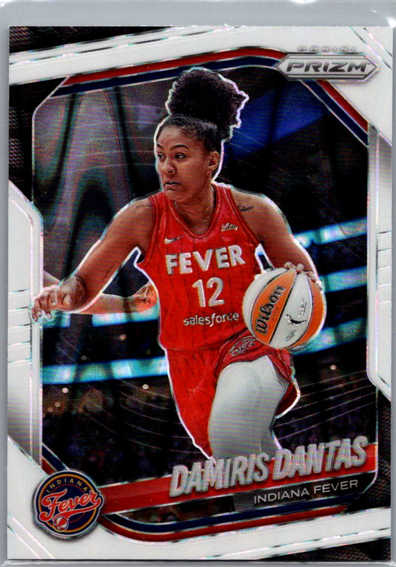 2025 Panini Prizm WNBA - White Seismic Prizms Damiris Dantas #42 front