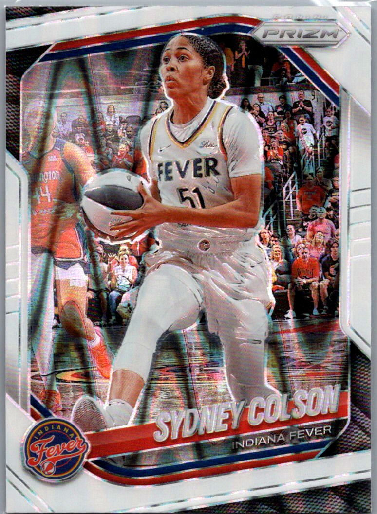 2025 Panini Prizm WNBA - White Seismic Prizms Sydney Colson #1 front