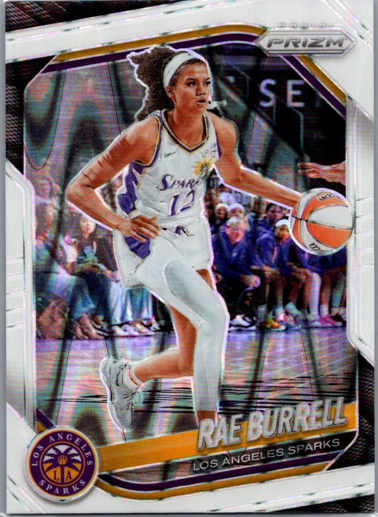 2025 Panini Prizm WNBA - White Seismic Prizms Rae Burrell #25 front