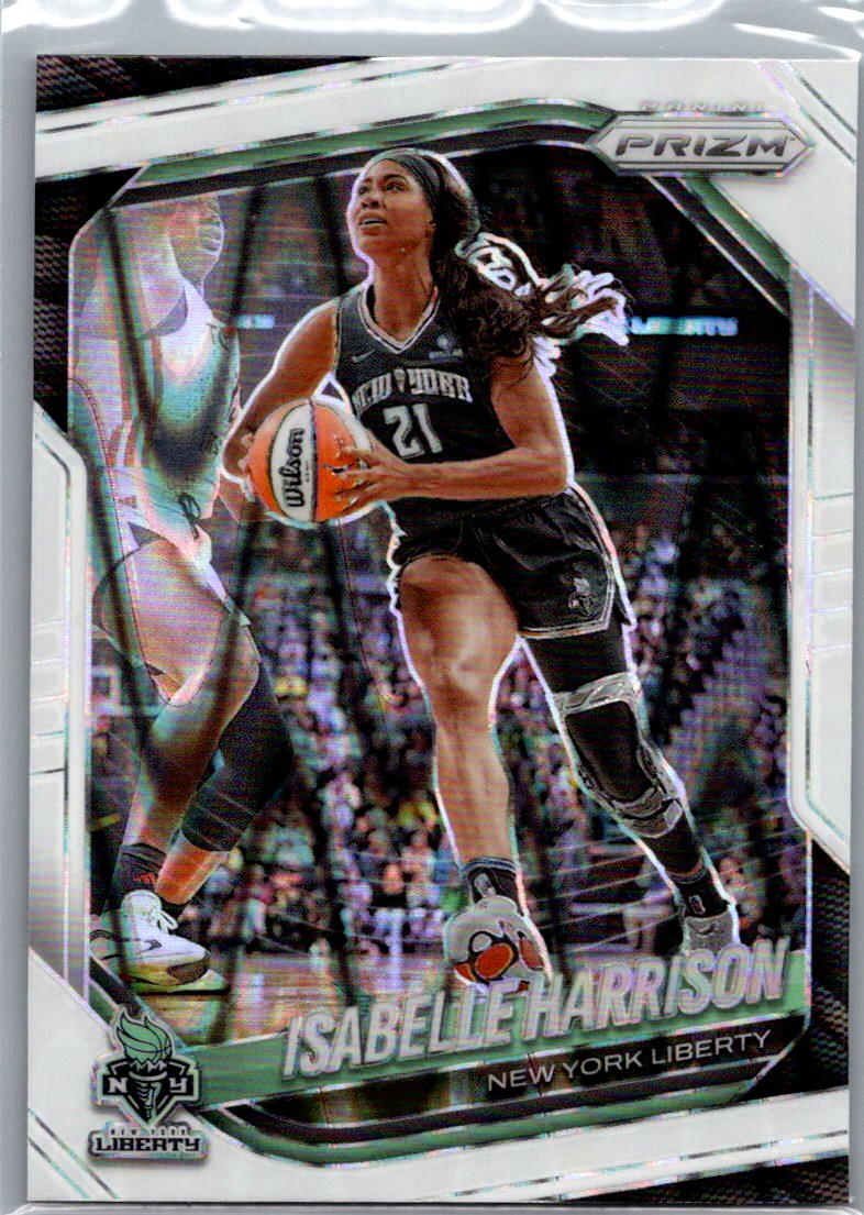 2025 Panini Prizm WNBA - White Seismic Prizms Isabelle Harrison #12 front