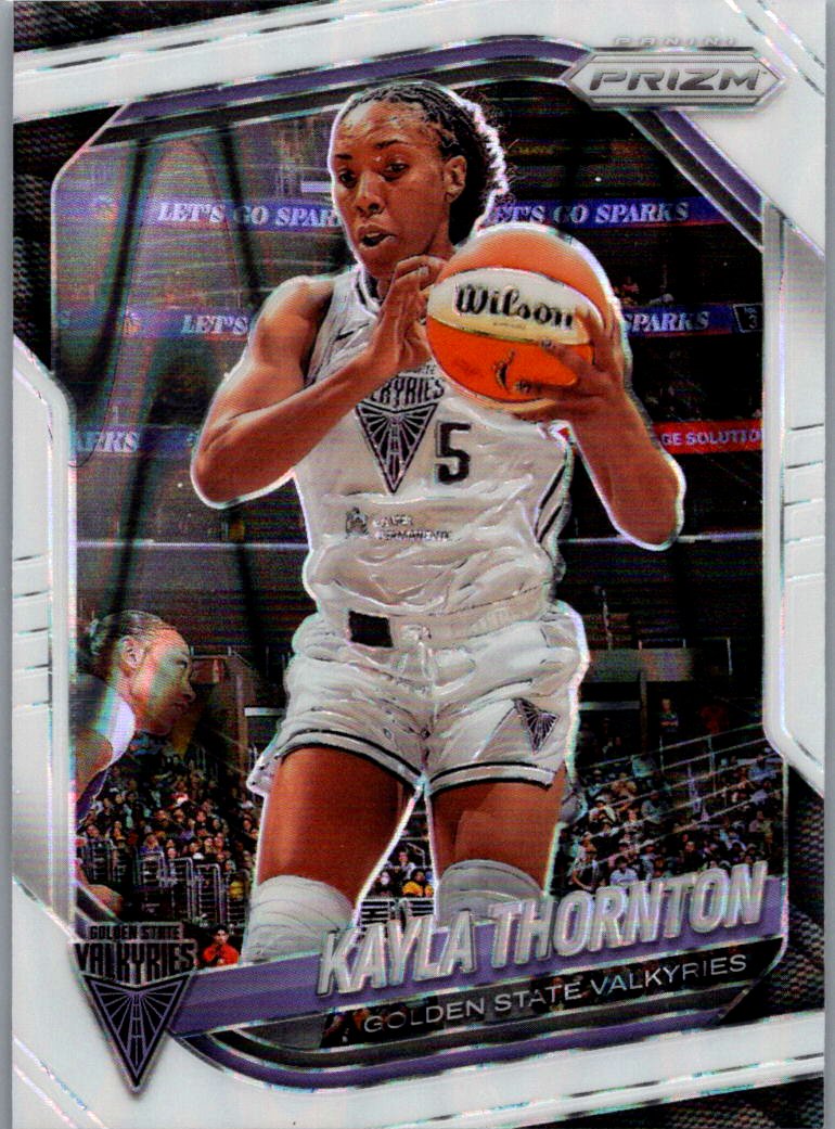 2025 Panini Prizm WNBA - White Seismic Prizms Kayla Thornton #17 front