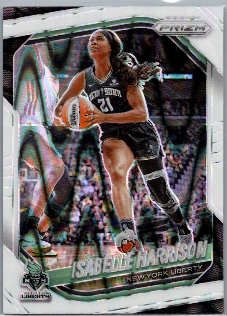 2025 Panini Prizm WNBA - White Seismic Prizms Isabelle Harrison #12 front