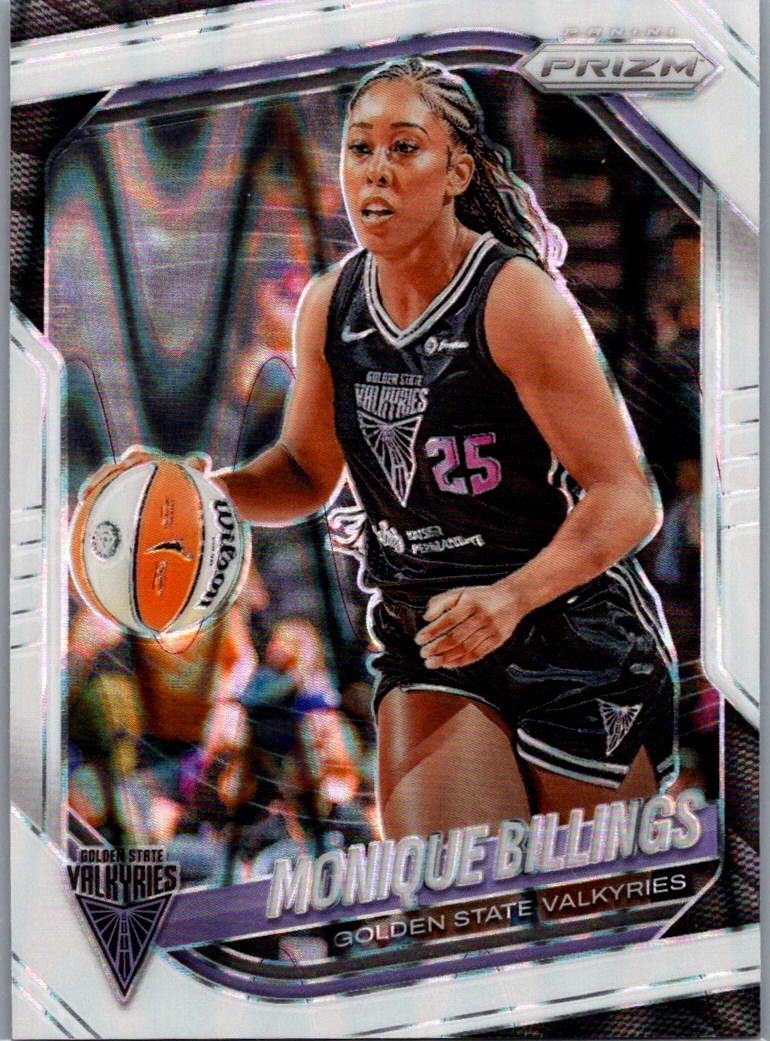 2025 Panini Prizm WNBA - White Seismic Prizms Monique Billings #99 front