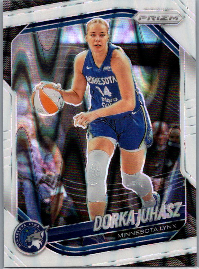 2025 Panini Prizm WNBA - White Seismic Prizms Dorka Juhasz #109 front