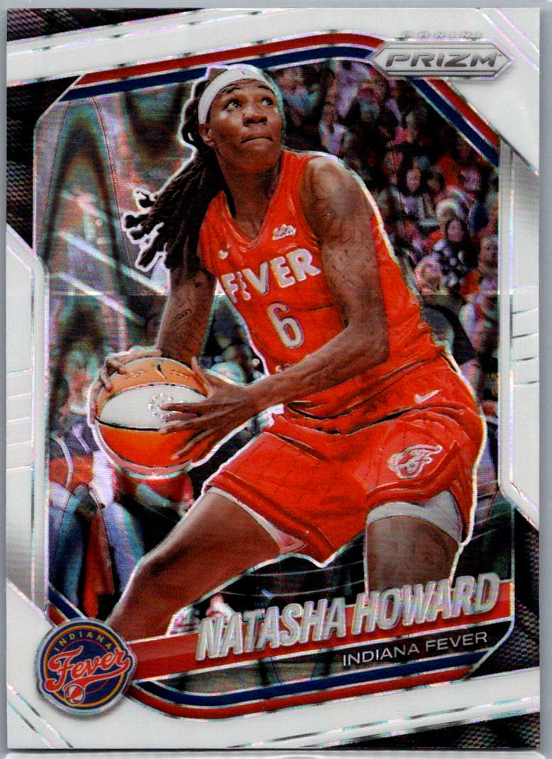 2025 Panini Prizm WNBA - White Seismic Prizms Natasha Howard #54 front