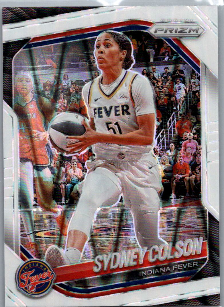 2025 Panini Prizm WNBA - White Seismic Prizms Sydney Colson #1 front